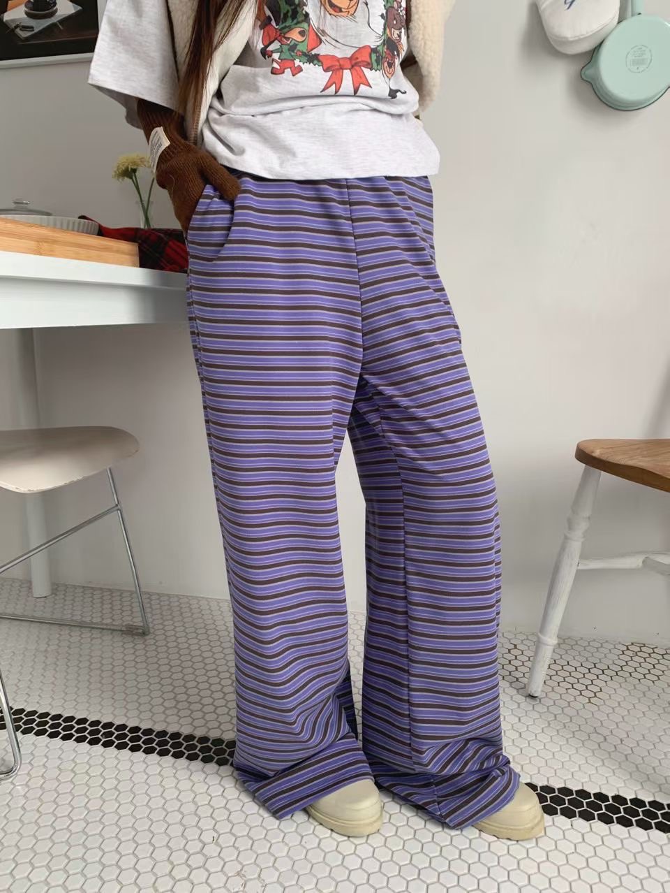 RAMIJ-라미제이-T東大門㊣直郵女士新品25秋冬推薦休閑褲RAMIJ-라미제이-T休閑褲圖色2