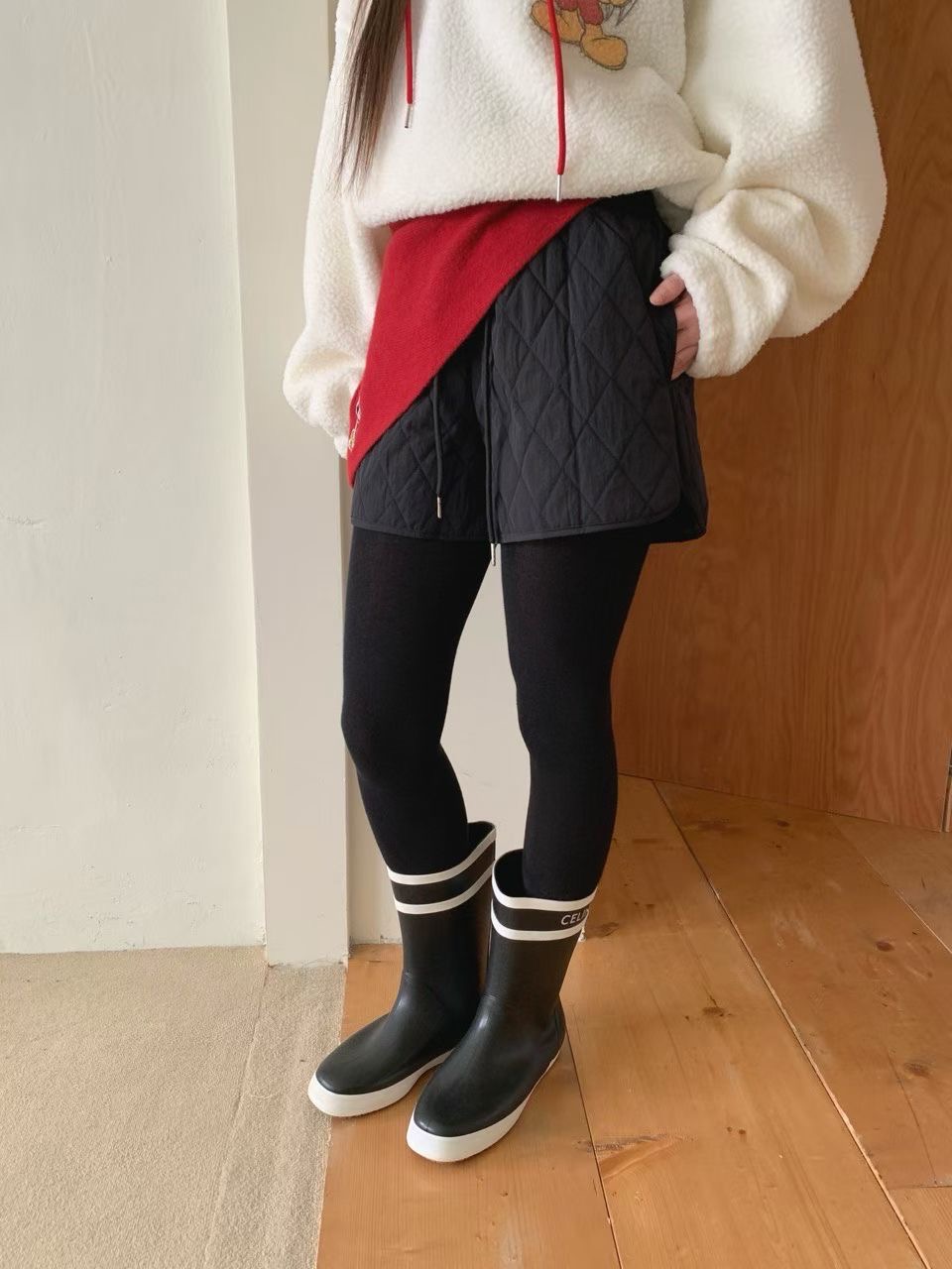 RAMIJ-라미제이-T韓國代購㊣女士新款休閑熱賣推薦真品短褲RAMIJ-라미제이-T短褲圖色2