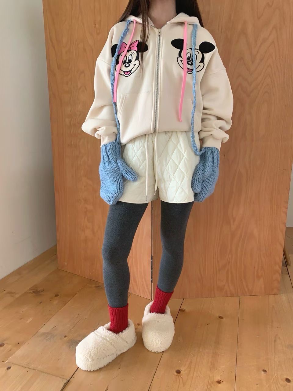 RAMIJ-라미제이-T韓國代購㊣女士新款休閑熱賣推薦真品短褲RAMIJ-라미제이-T短褲圖色3