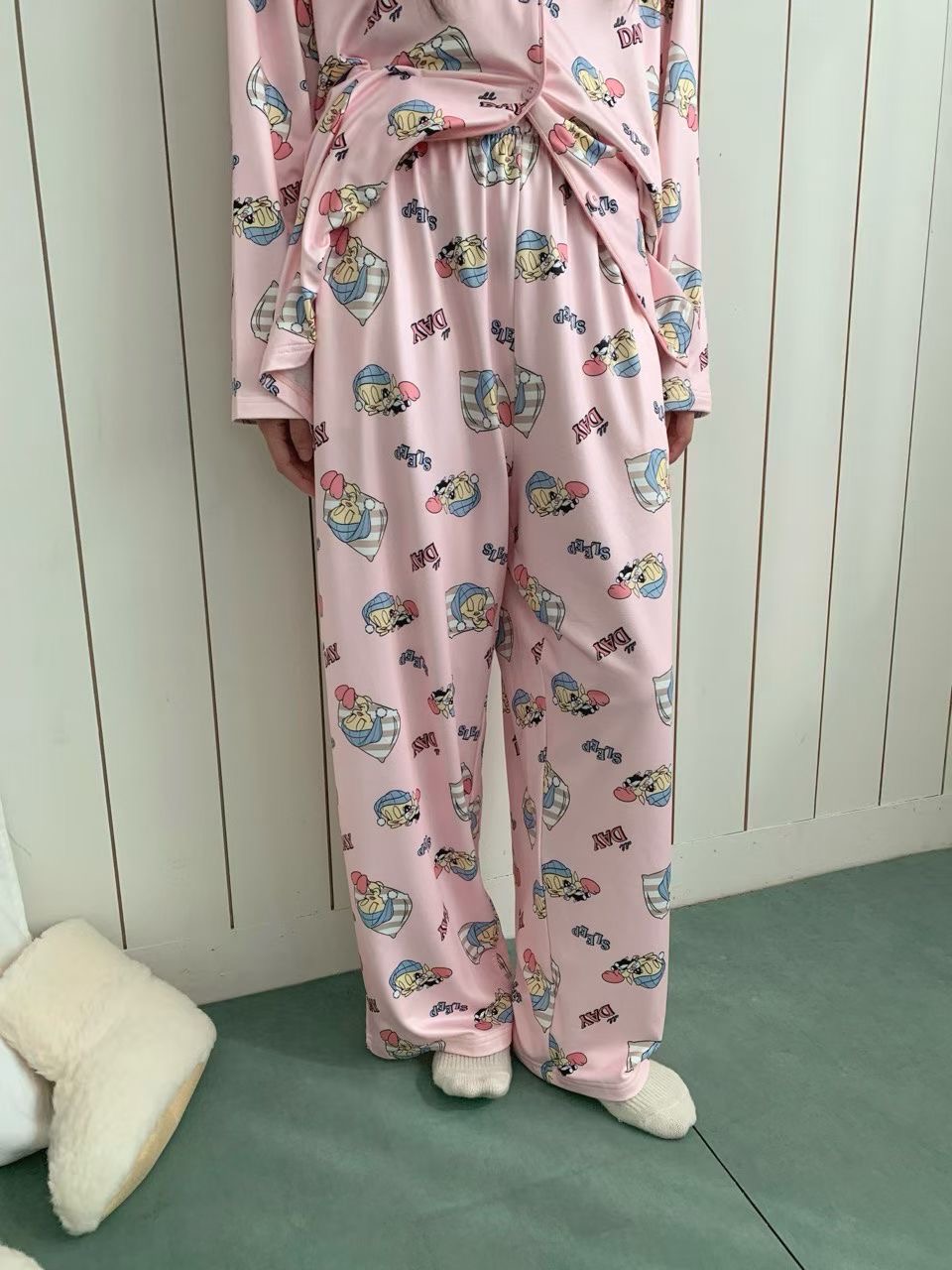 RAMIJ-라미제이-T東大門㊣實拍女裝新款時尚職業真品休閑褲RAMIJ-라미제이-T休閑褲圖色1