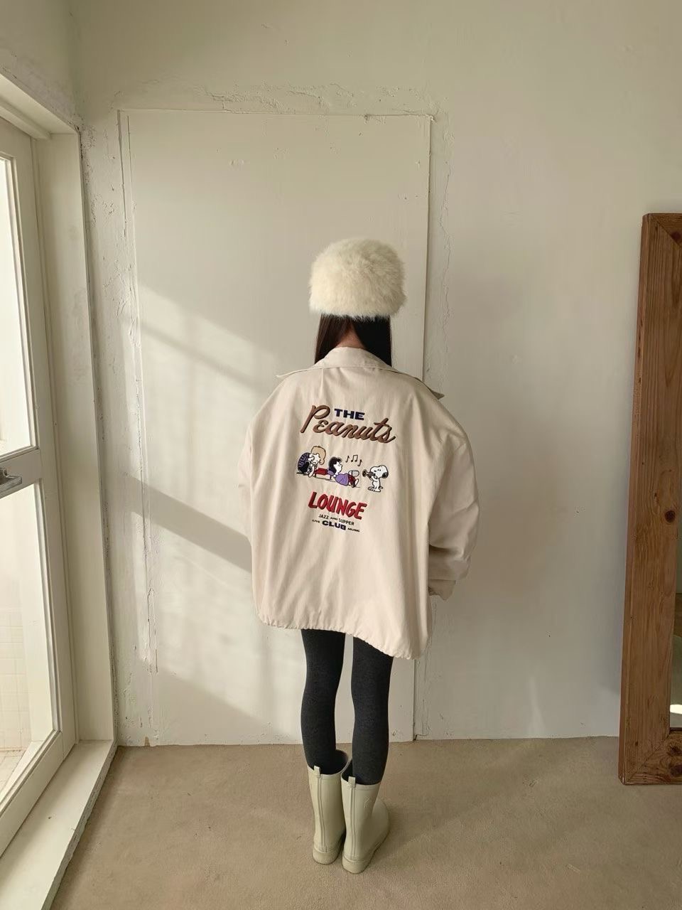 RAMIJ-라미제이-T韓國代購㊣女士新款25秋冬熱賣人氣夾克RAMIJ-라미제이-T夾克