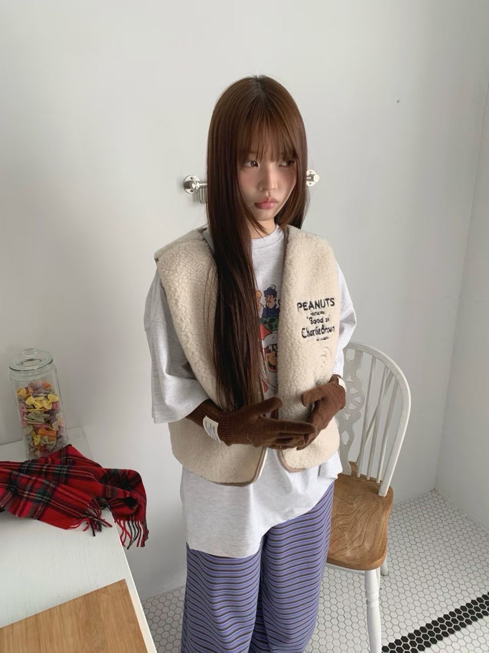 RAMIJ-라미제이-T東大門㊣直郵女裝新品時尚熱賣職業馬甲RAMIJ-라미제이-T馬甲