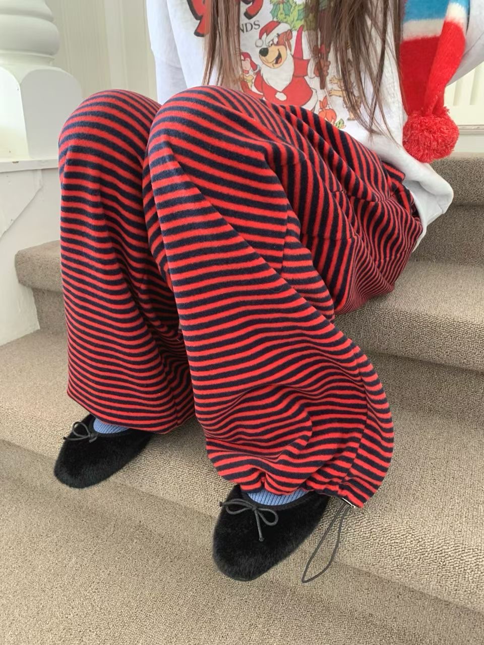 RAMIJ-라미제이-T韓國代購㊣女士新款職業休閑25秋冬休閑褲RAMIJ-라미제이-T休閑褲