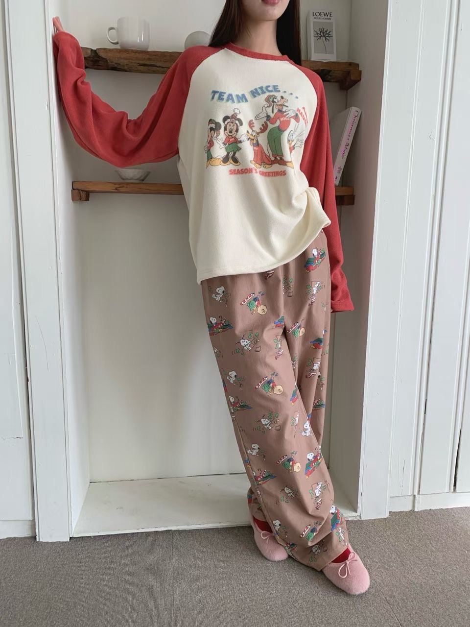 RAMIJ-라미제이-T韓國代購㊣女裝新款時尚25秋冬真品長袖T恤RAMIJ-라미제이-T長袖T恤