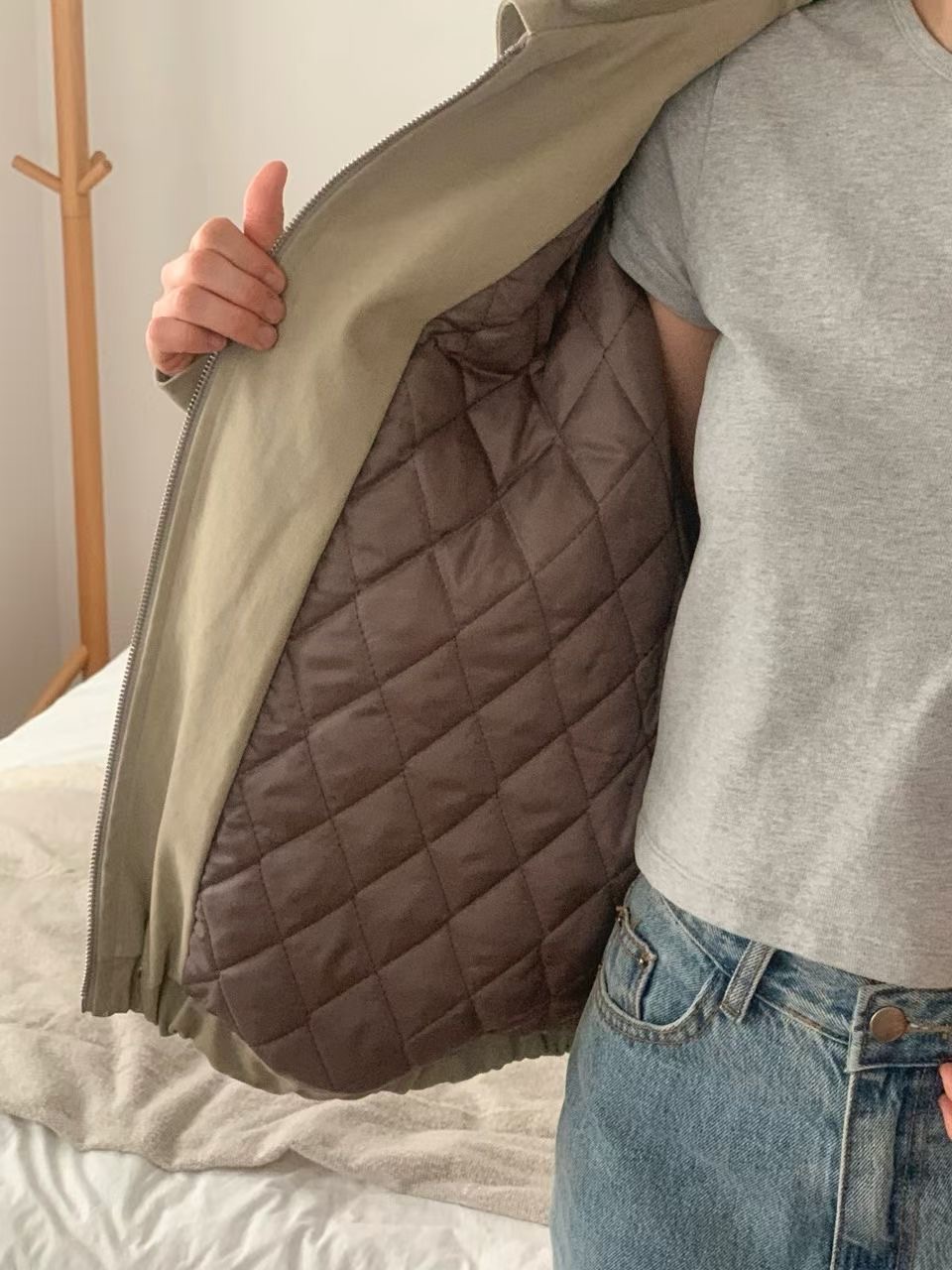 RAMIJ-라미제이-T東大門㊣代購女士新款25秋冬休閑時尚夾克RAMIJ-라미제이-T夾克