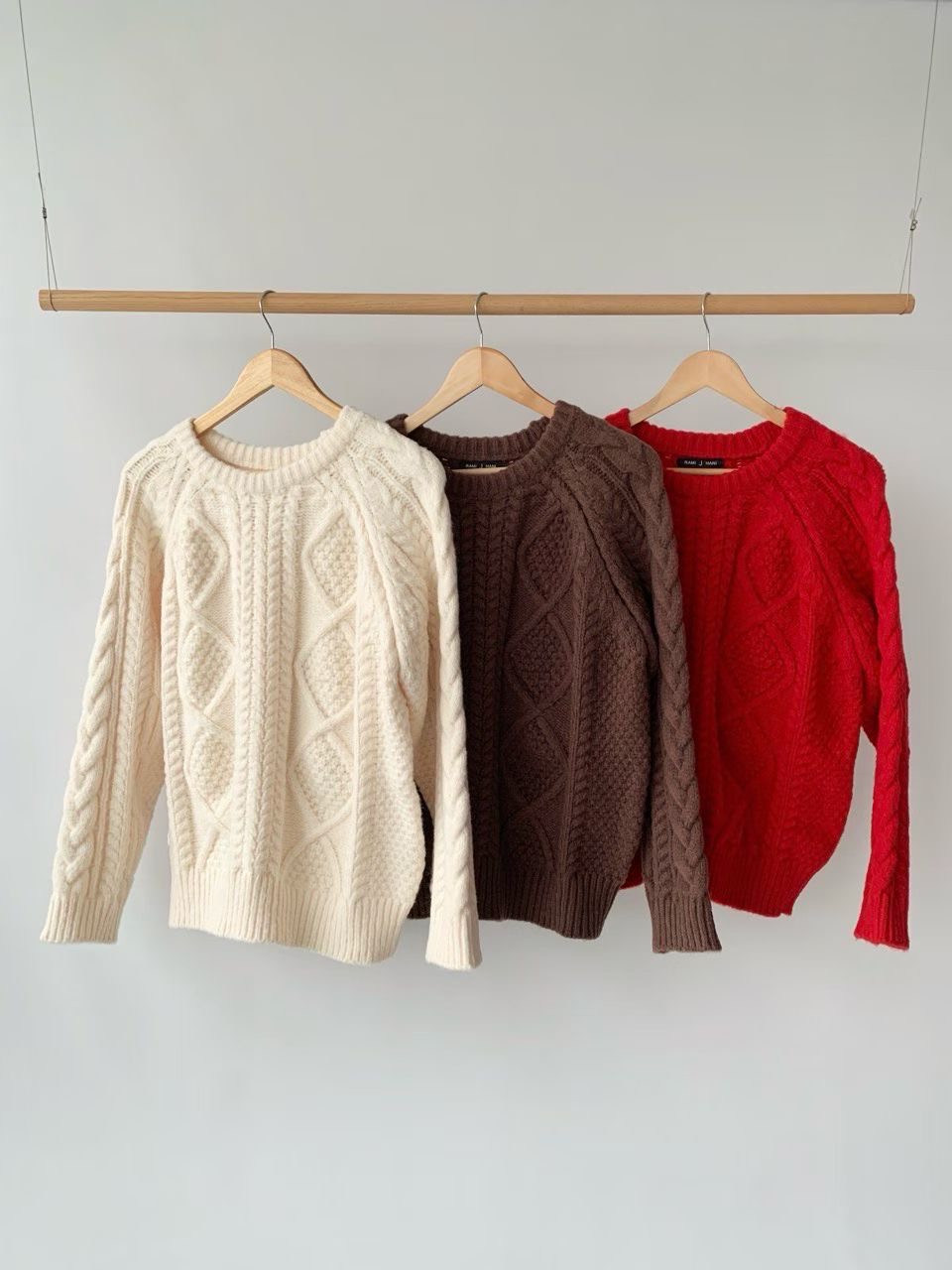 RAMIJ-라미제이-T韓國直郵㊣女裝新款休閑25秋冬人氣針織衫RAMIJ-라미제이-T針織衫圖色2左二色