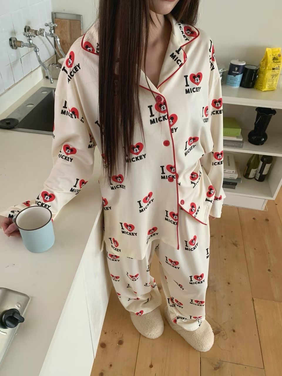 RAMIJ-라미제이-T韓國直郵㊣女裝新款推薦真品人氣25秋冬睡衣RAMIJ-라미제이-T睡衣