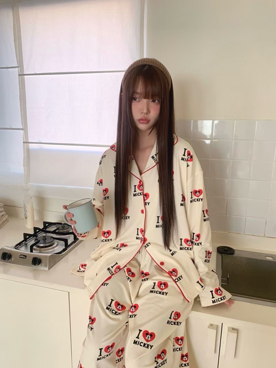 RAMIJ-라미제이-T韓國直郵㊣女裝新款推薦真品人氣25秋冬睡衣RAMIJ-라미제이-T睡衣