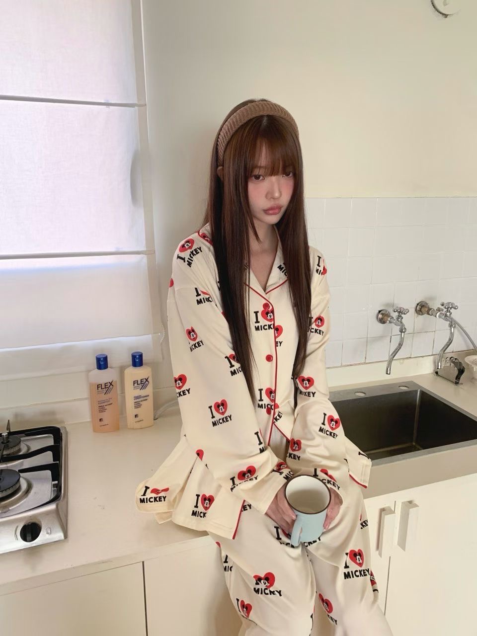 RAMIJ-라미제이-T韓國直郵㊣女裝新款推薦真品人氣25秋冬睡衣RAMIJ-라미제이-T睡衣