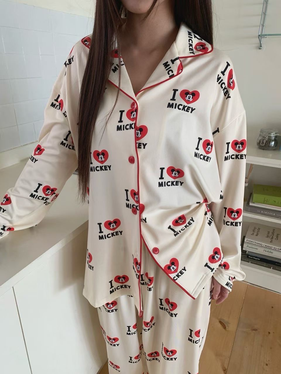 RAMIJ-라미제이-T韓國直郵㊣女裝新款推薦真品人氣25秋冬睡衣RAMIJ-라미제이-T睡衣圖色1