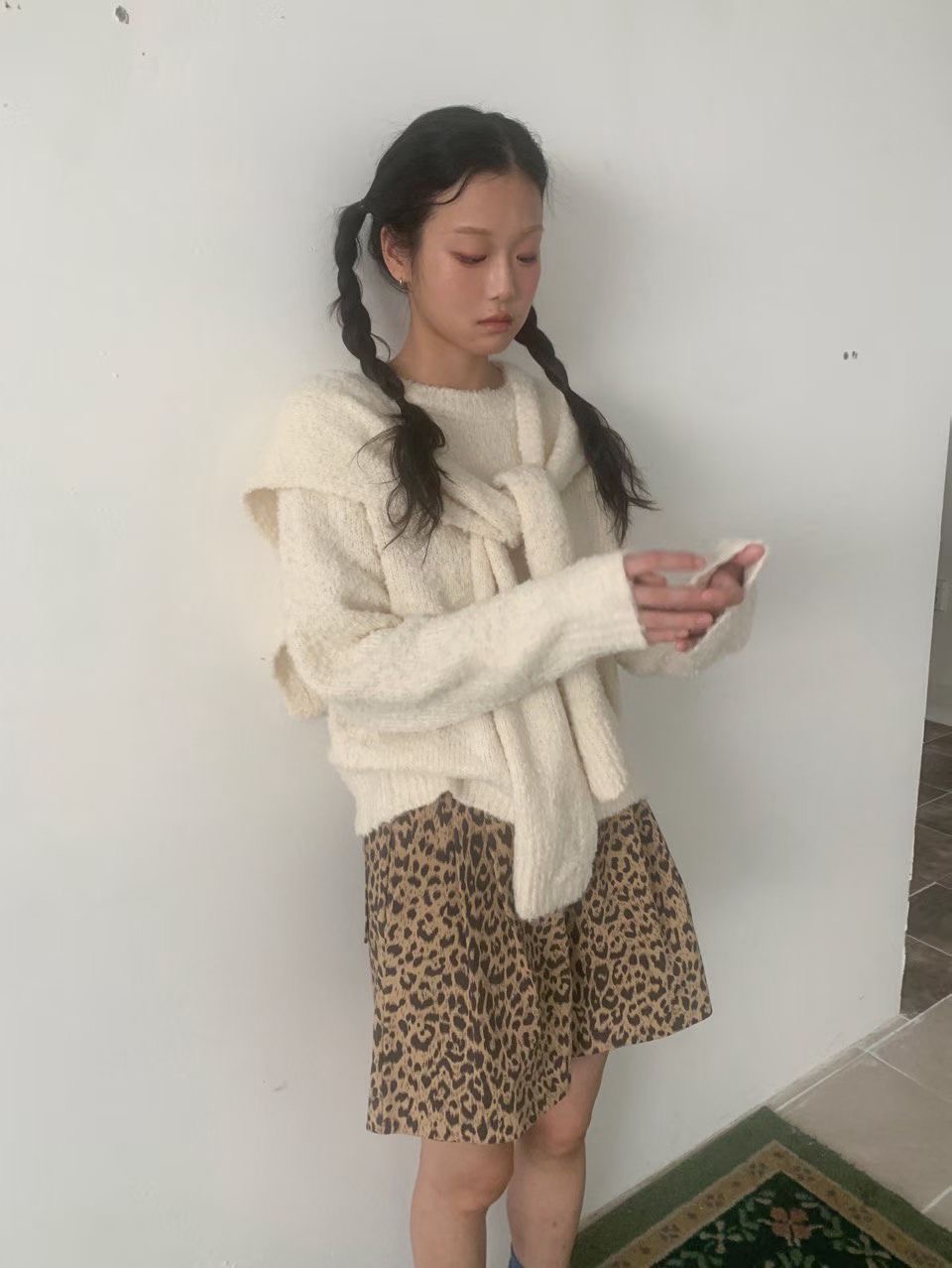 RAMIJ-라미제이-T韓國代購㊣女士新款職業熱賣25秋冬針織衫RAMIJ-라미제이-T針織衫圖色1