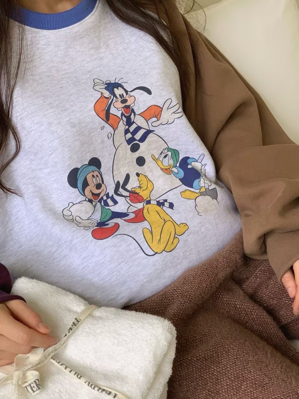 RAMIJ-라미제이-T東大門㊣直郵女裝新款時尚推薦25秋冬衛衣RAMIJ-라미제이-T衛衣