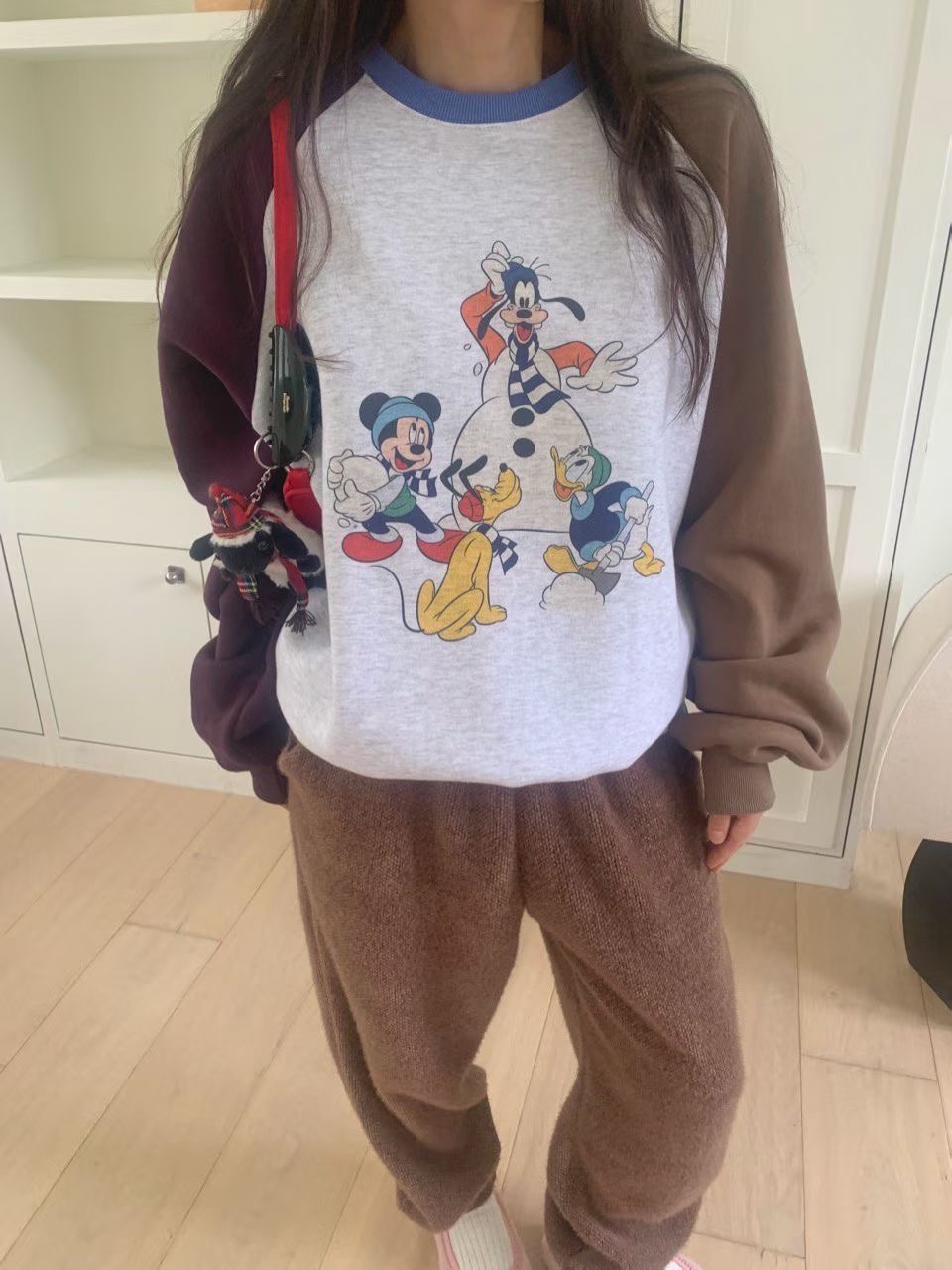 RAMIJ-라미제이-T東大門㊣直郵女裝新款時尚推薦25秋冬衛衣RAMIJ-라미제이-T衛衣圖色1