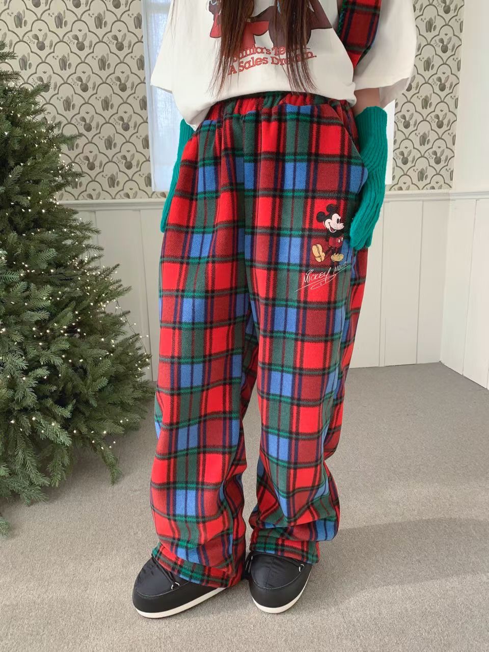 RAMIJ-라미제이-T韓國代購㊣女裝新品熱賣職業25秋冬休閑褲RAMIJ-라미제이-T休閑褲圖色1