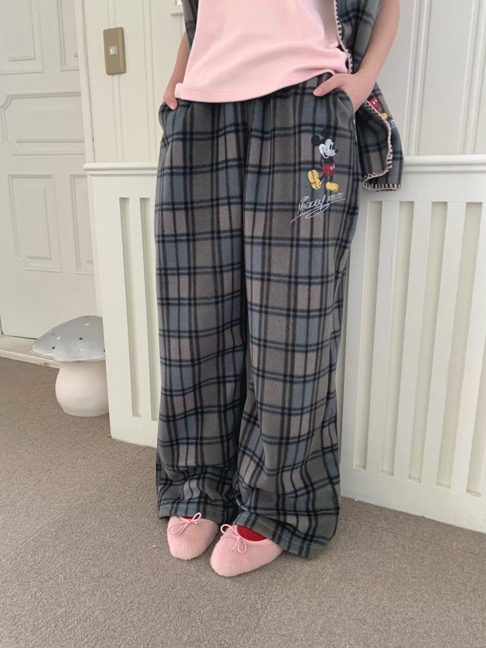 RAMIJ-라미제이-T韓國代購㊣女裝新品熱賣職業25秋冬休閑褲RAMIJ-라미제이-T休閑褲圖色2