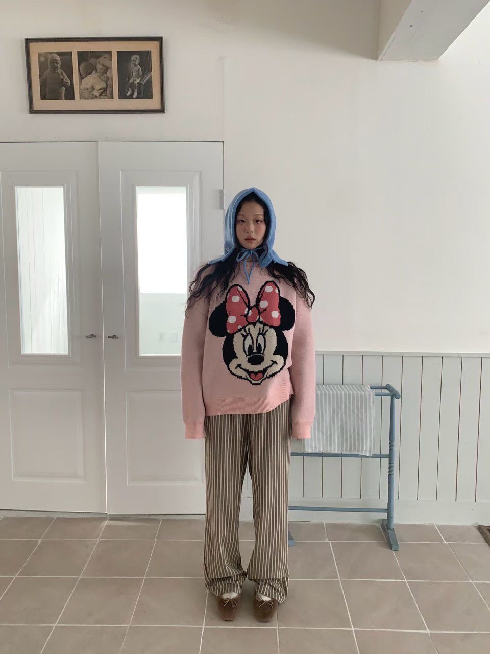 RAMIJ-라미제이-T韓國代購㊣女裝新款25秋冬職業推薦針織衫RAMIJ-라미제이-T針織衫