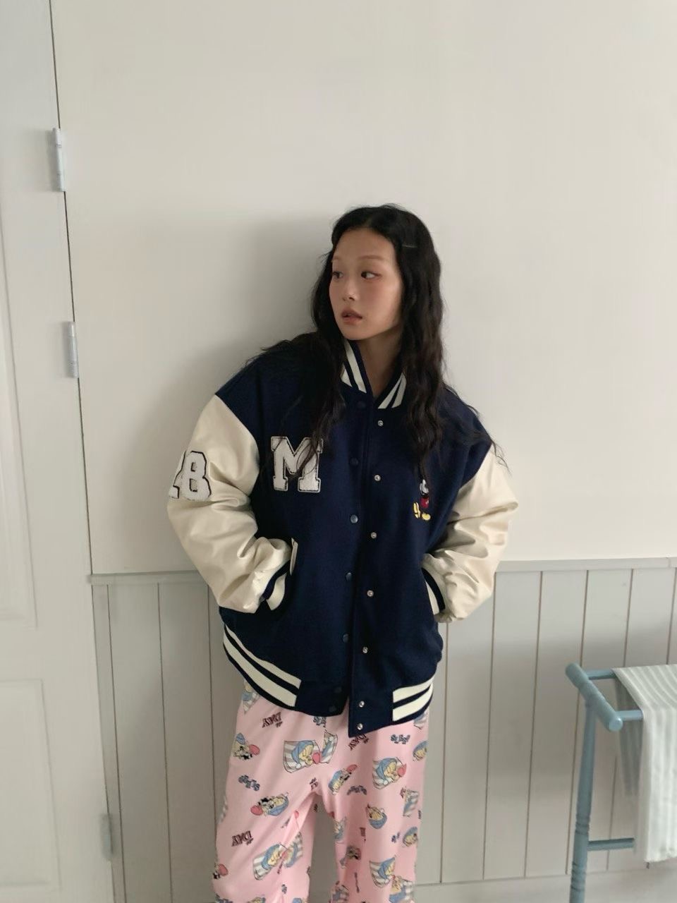 RAMIJ-라미제이-T東大門㊣實拍女士新款25秋冬休閑時尚夾克RAMIJ-라미제이-T夾克圖色1