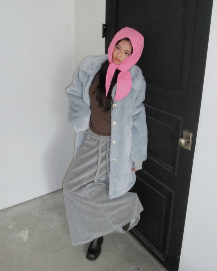 LIVE AID-P東大門㊣代購女士新款熱賣休閑推薦帽子絎縫連帽LIVE AID-P帽子