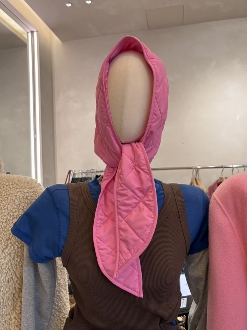 LIVE AID-P東大門㊣代購女士新款熱賣休閑推薦帽子絎縫連帽LIVE AID-P帽子圖色1