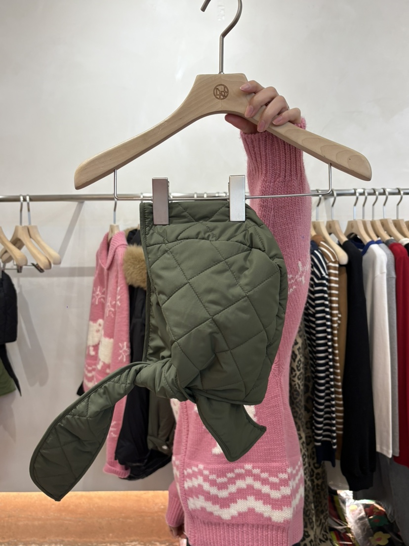 LIVE AID-P東大門㊣代購女士新款熱賣休閑推薦帽子絎縫連帽LIVE AID-P帽子圖色3