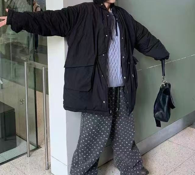 STAY HERE東大門㊣直郵女裝新品真品時尚休閑推薦休閑褲羊毛STAY HERE休閑褲