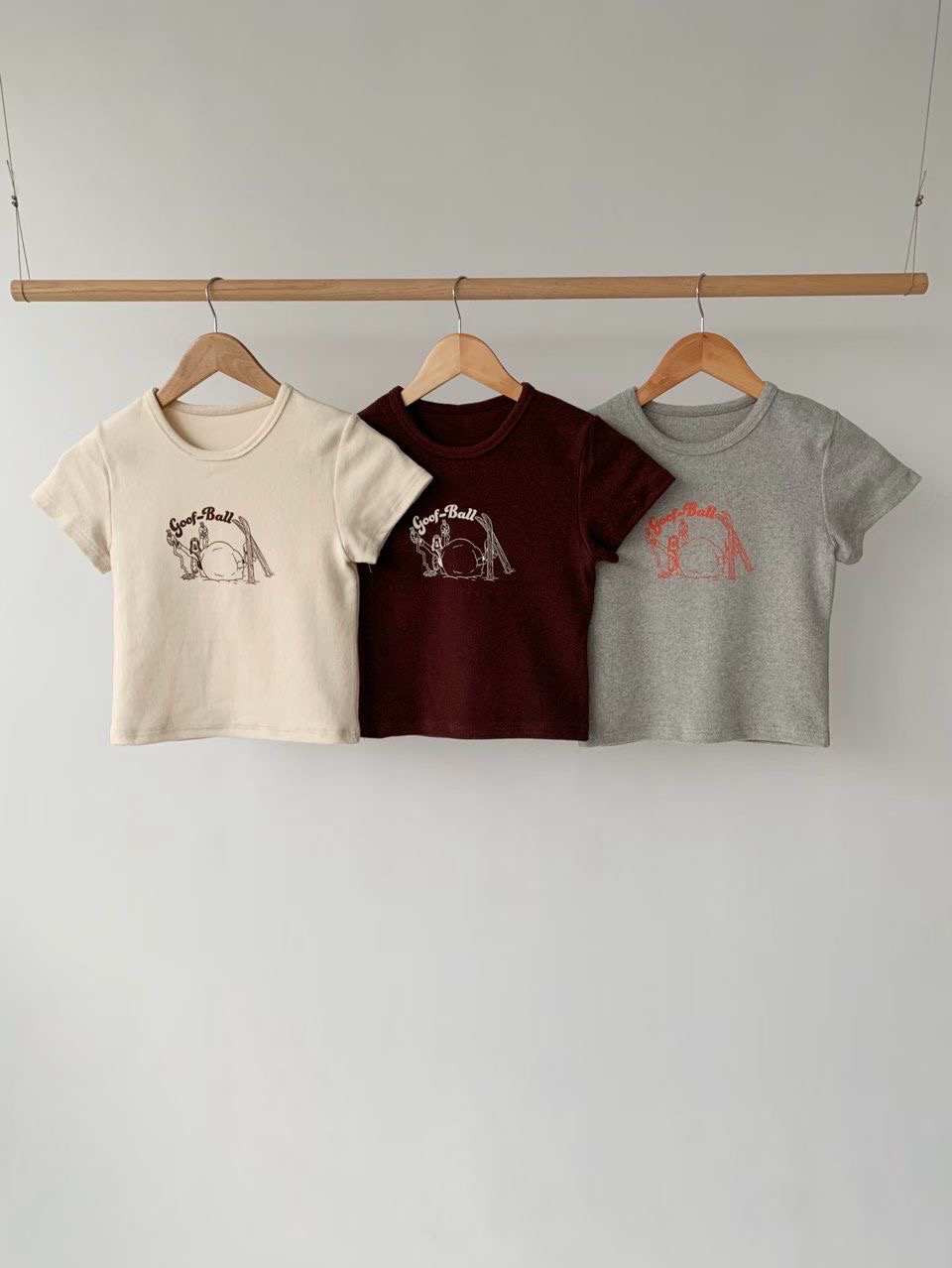 RAMIJ-라미제이-T韓國直郵㊣女裝新款人氣推薦25秋冬真品T恤RAMIJ-라미제이-TT恤圖色2左二色