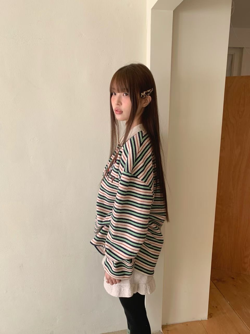 RAMIJ-라미제이-T韓國代購㊣女裝新款熱賣職業時尚長袖T恤RAMIJ-라미제이-T長袖T恤