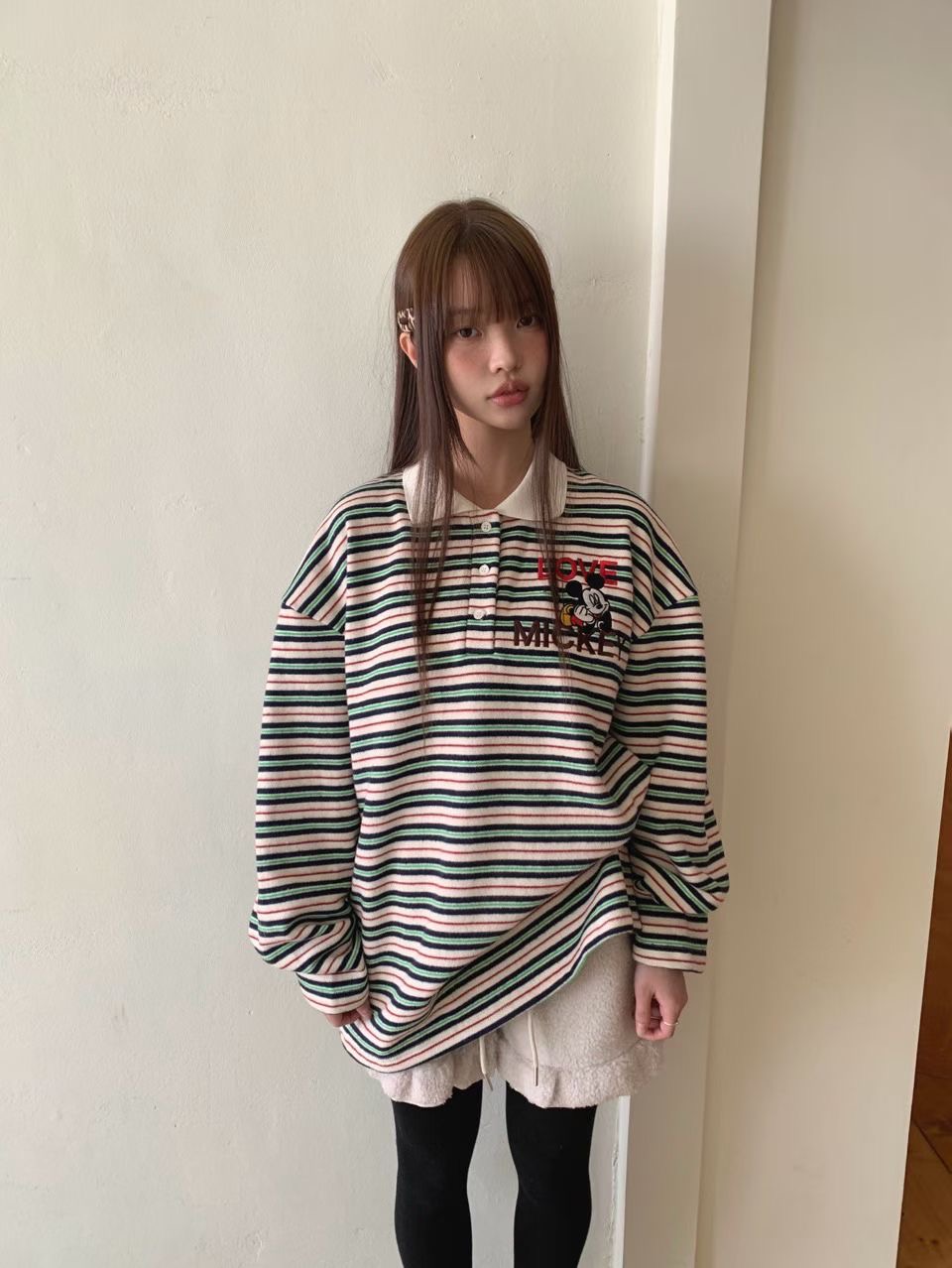 RAMIJ-라미제이-T韓國代購㊣女裝新款熱賣職業時尚長袖T恤RAMIJ-라미제이-T長袖T恤圖色2