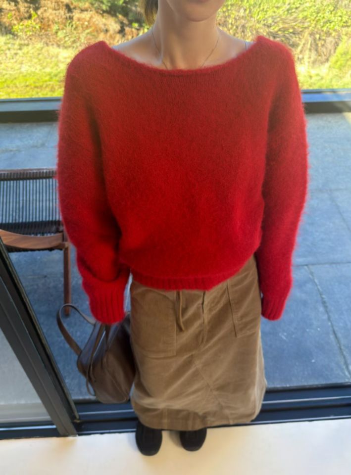 STAY HERE東大門㊣代購女士新款時尚人氣真品職業針織衫雙面STAY HERE針織衫