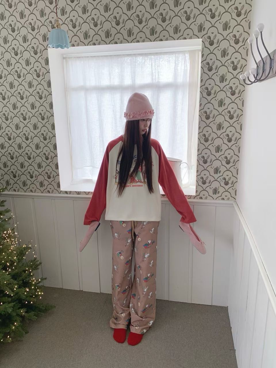 RAMIJ-라미제이-T東大門㊣代購女裝新款25秋冬推薦休閑褲RAMIJ-라미제이-T休閑褲