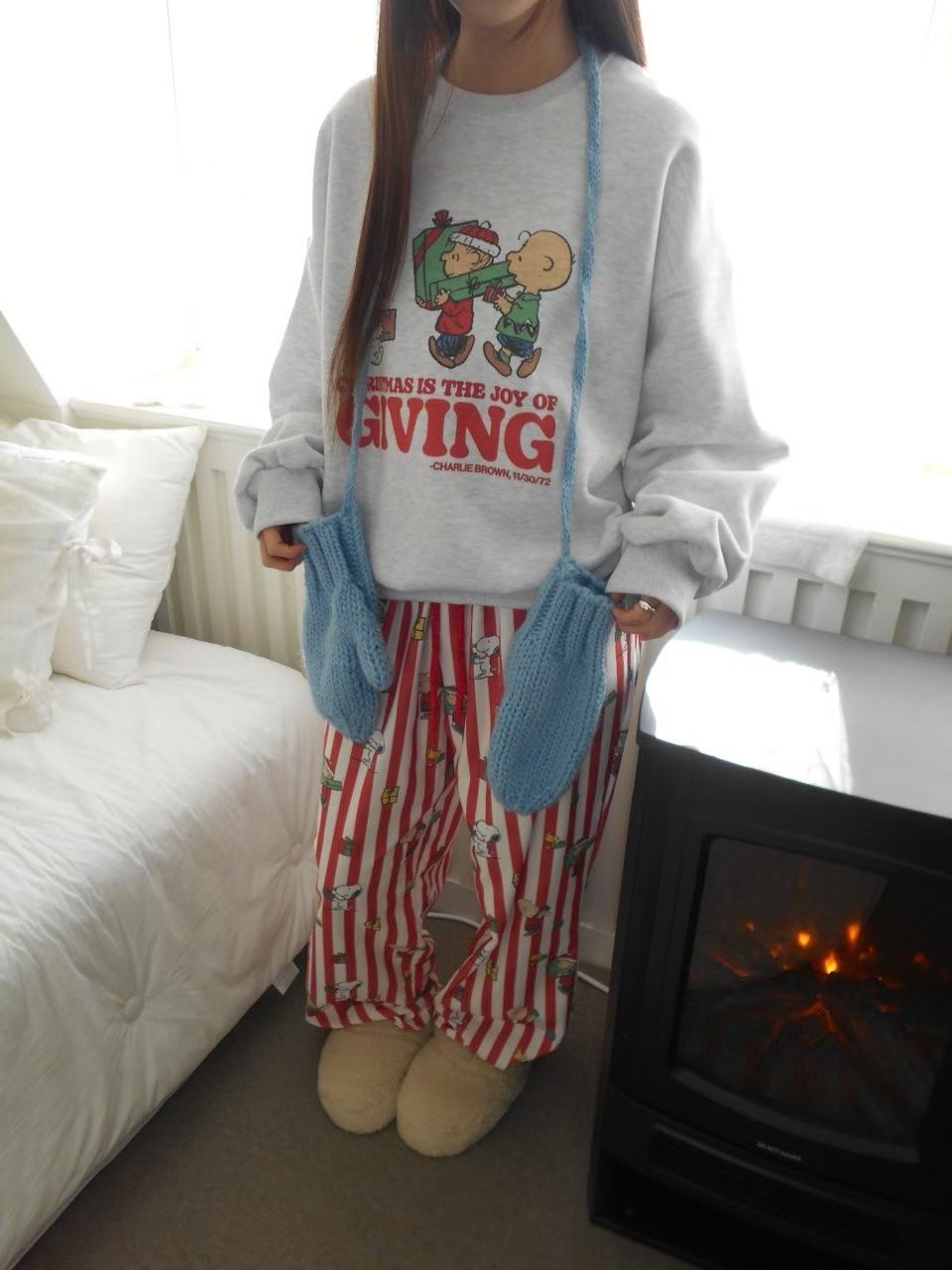 RAMIJ-라미제이-T韓國代購㊣女士新款25秋冬時尚真品休閑褲RAMIJ-라미제이-T休閑褲