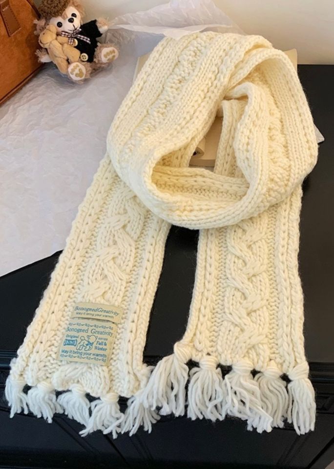 STAY HERE東大門㊣直郵女士新品真品25秋冬休閑時尚圍巾披肩STAY HERE圍巾/披肩