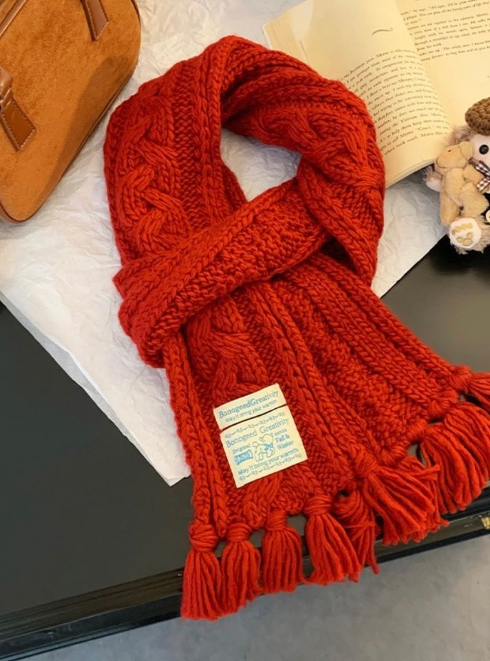 STAY HERE東大門㊣直郵女士新品真品25秋冬休閑時尚圍巾披肩STAY HERE圍巾/披肩圖色3