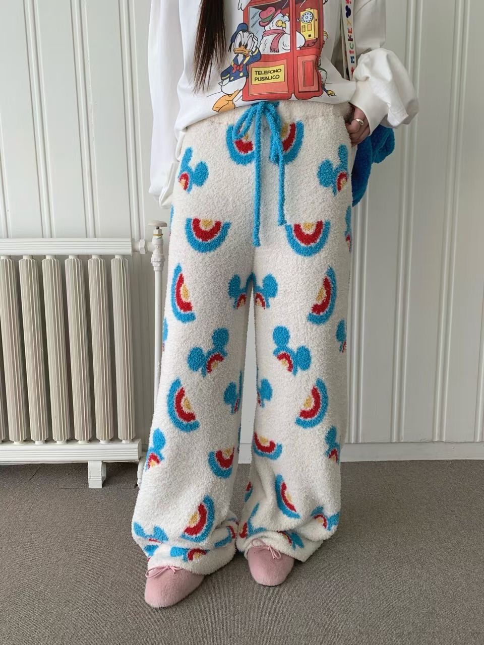 RAMIJ-라미제이-T東大門㊣直郵女裝新款推薦熱賣時尚休閑褲RAMIJ-라미제이-T休閑褲圖色1