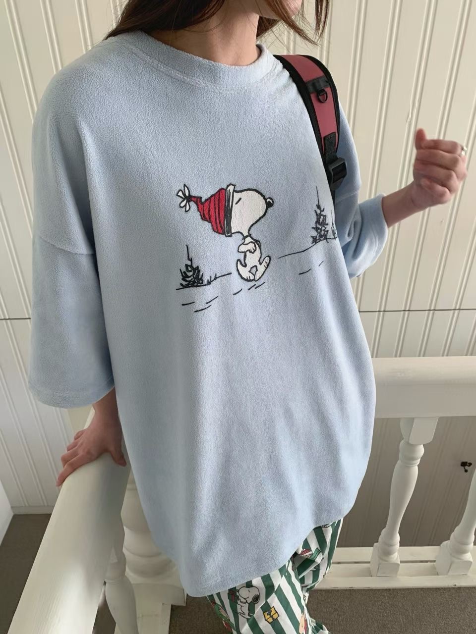 RAMIJ-라미제이-T韓國代購㊣女裝新款人氣時尚25秋冬熱賣T恤RAMIJ-라미제이-TT恤圖色1