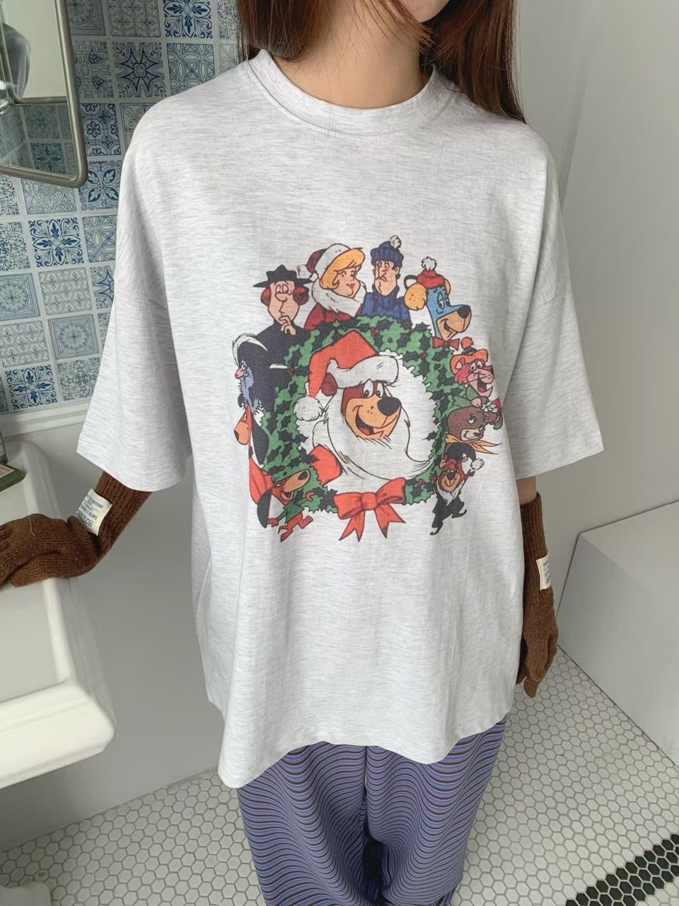 RAMIJ-라미제이-T韓國直郵㊣女士新款休閑時尚熱賣25秋冬T恤RAMIJ-라미제이-TT恤