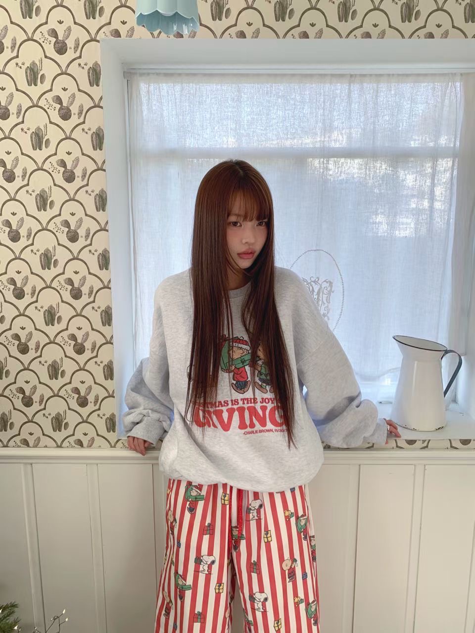 RAMIJ-라미제이-T韓國代購㊣女裝新款推薦職業25秋冬衛衣RAMIJ-라미제이-T衛衣