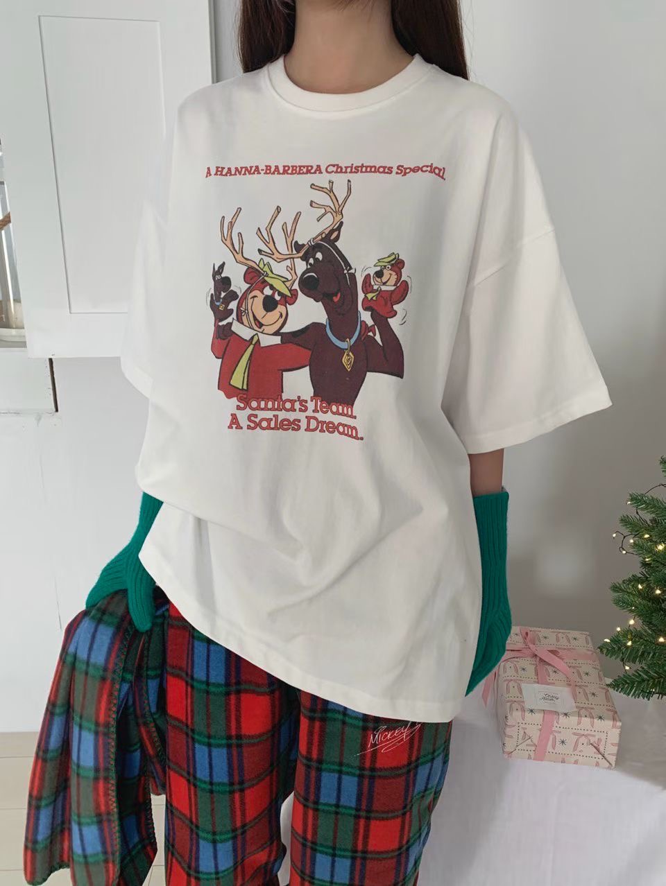 RAMIJ-라미제이-T東大門㊣直郵女裝新品時尚休閑25秋冬T恤RAMIJ-라미제이-TT恤