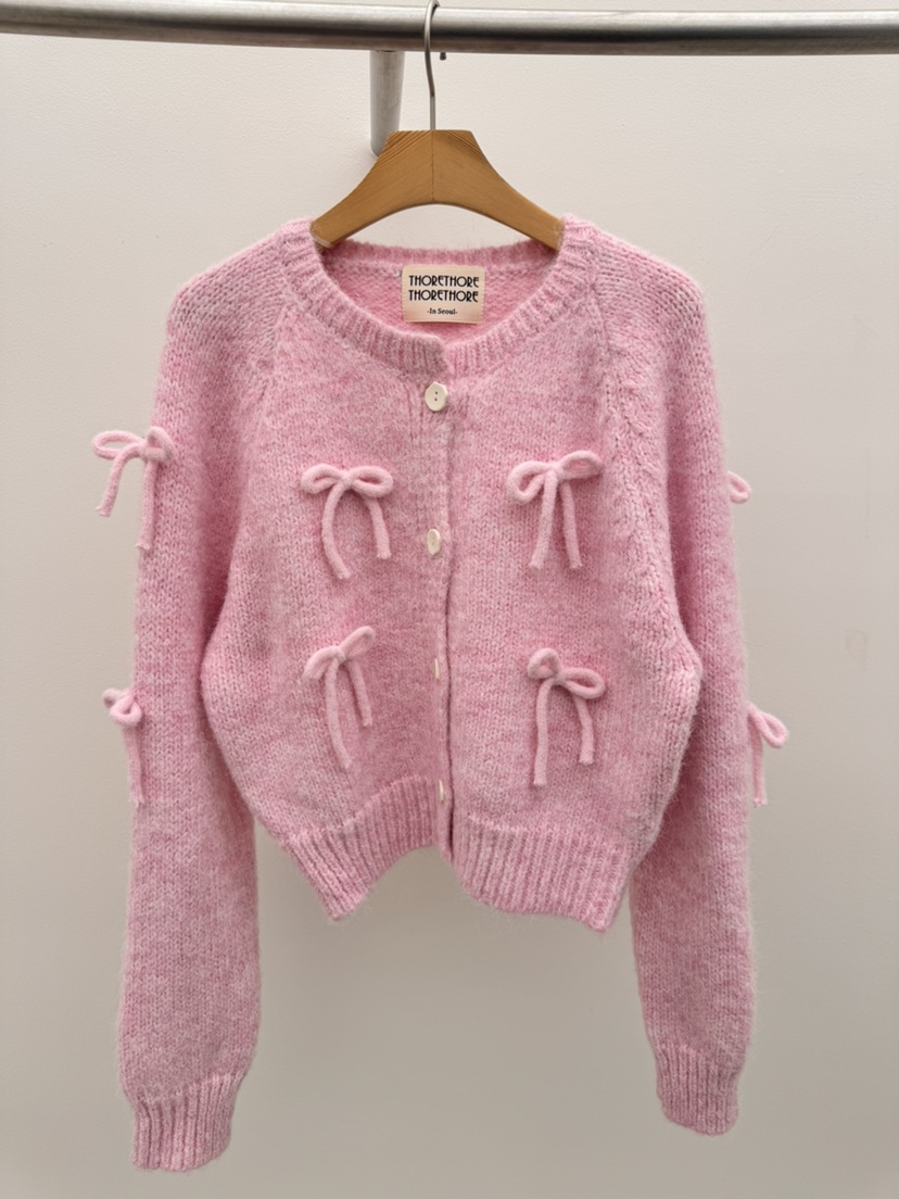 THORE東大門㊣直郵女士新品25秋冬人氣熱賣推薦休閑時尚針織衫THORE針織衫圖色1