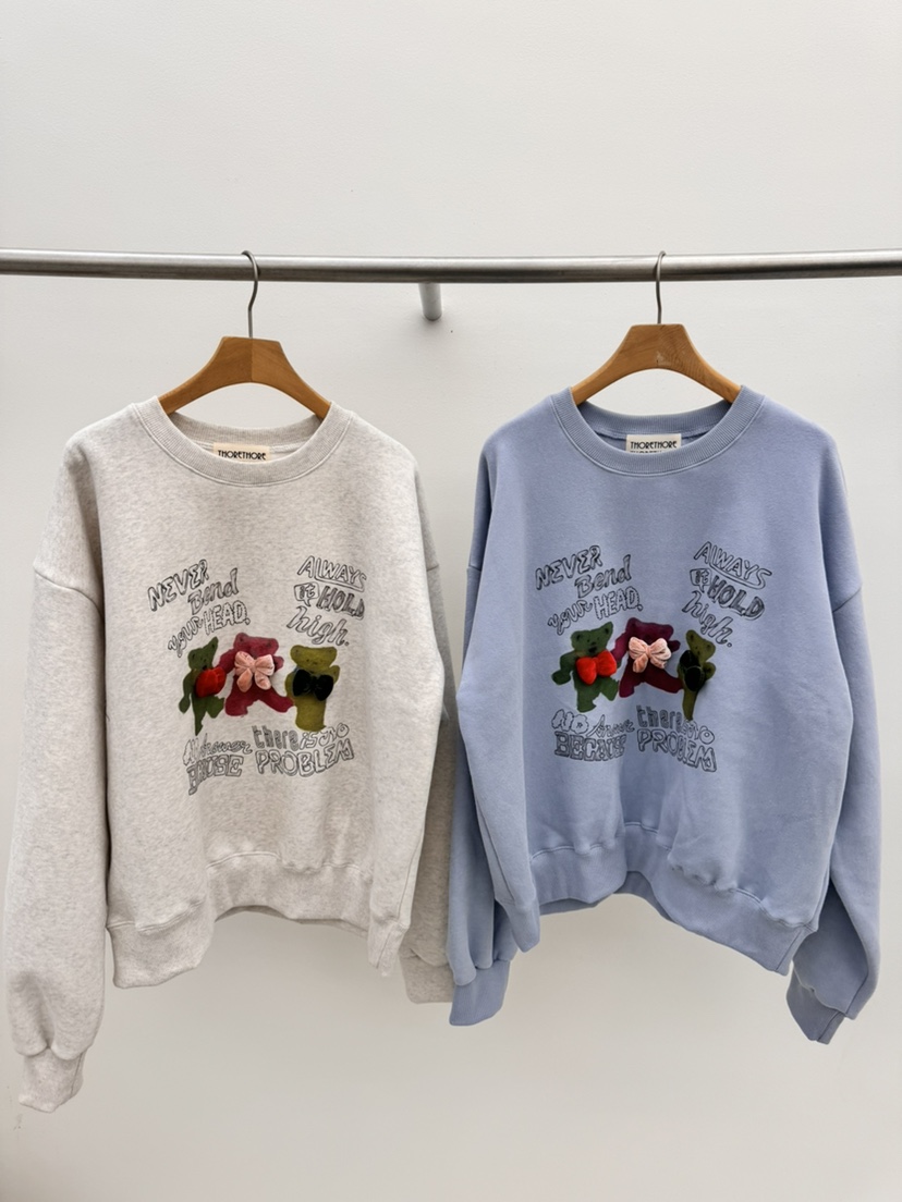 THORE東大門㊣實拍女裝新品真品職業25秋冬時尚休閑推薦衛衣THORE衛衣