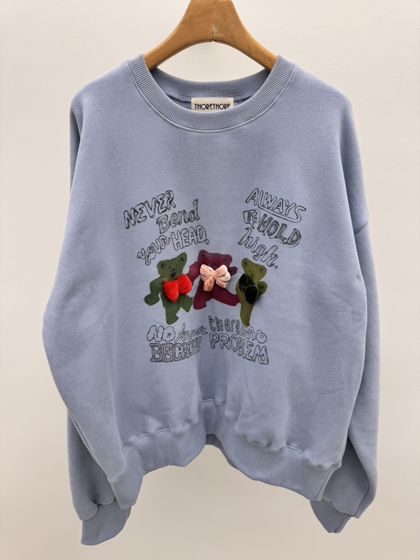 THORE東大門㊣實拍女裝新品真品職業25秋冬時尚休閑推薦衛衣THORE衛衣圖色2