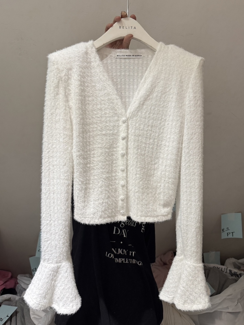 BELITA-L東大門㊣直郵女裝新款25秋冬休閑推薦針織衫羊毛衫BELITA-L針織衫圖色1