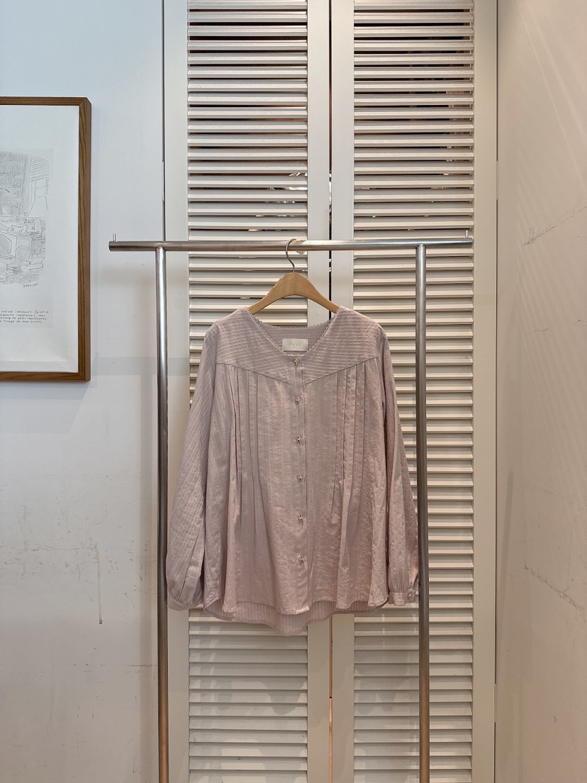 FAVE-L東大門㊣代購女士新款推薦人氣職業真品時尚襯衫蕾絲衫FAVE-L襯衫/蕾絲衫圖色2