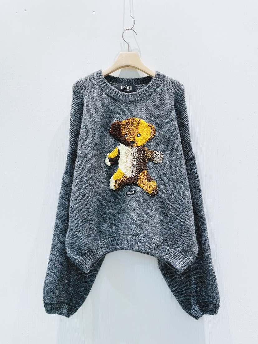 IAAN韓國直郵㊣女士新品推薦熱賣真品25秋冬人氣職業針織衫iaAn針織衫圖色3