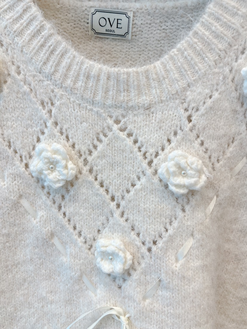 OVE東大門㊣實拍女士新品真品25秋冬時尚休閑職業人氣推薦毛衣OVE毛衣