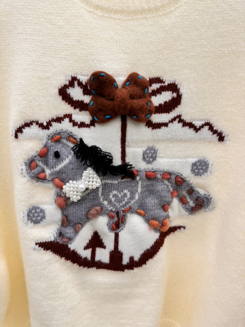 THORE東大門㊣實拍女裝新品25秋冬時尚推薦真品職業人氣針織衫THORE針織衫