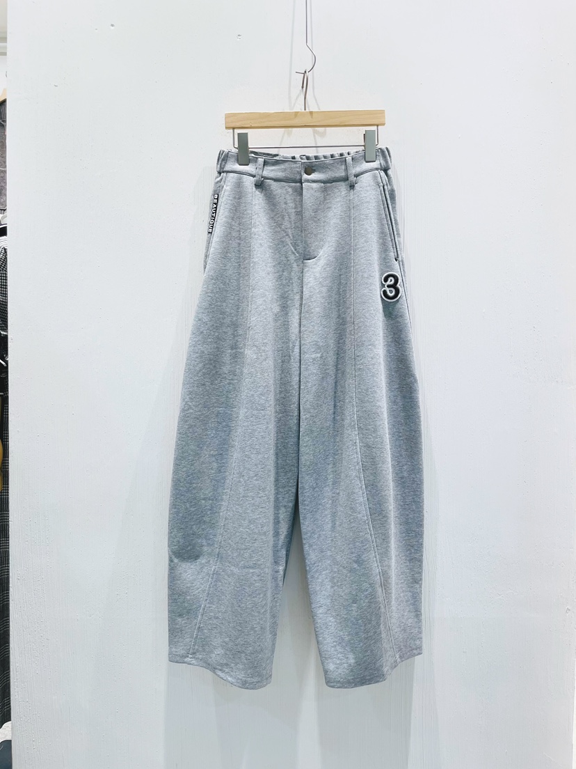 IAAN韓國代購㊣女士新款25秋冬時尚真品職業熱賣休閑休閑褲iaAn休閑褲圖色1