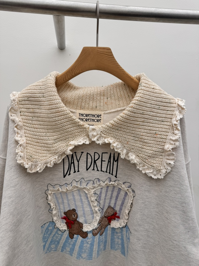 THORE東大門㊣直郵女士新款推薦25秋冬職業休閑熱賣真品衛衣THORE衛衣