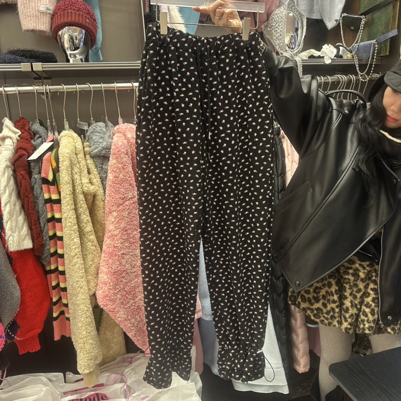 CLODE東大門㊣實拍女士新款真品時尚推薦休閑人氣休閑褲加絨CLODE休閑褲圖色2