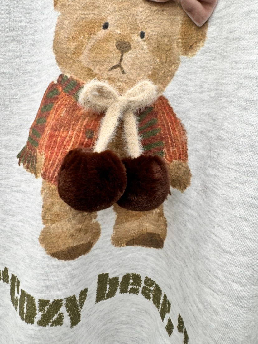 THORE韓國代購㊣女裝新款推薦真品熱賣25秋冬時尚人氣休閑衛衣THORE衛衣